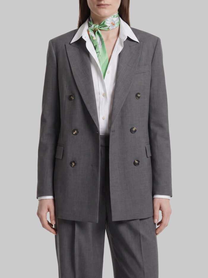 Sutton New York Anthracite double-breasted jacket
