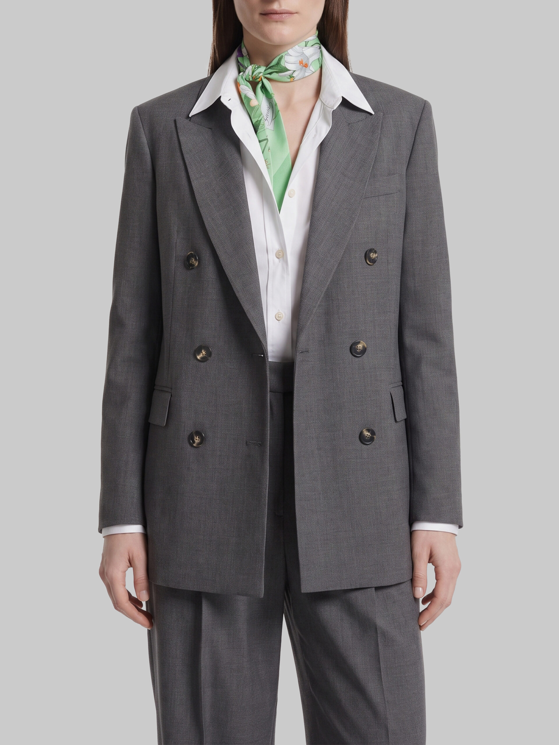 Sutton New York Anthracite double-breasted jacket
