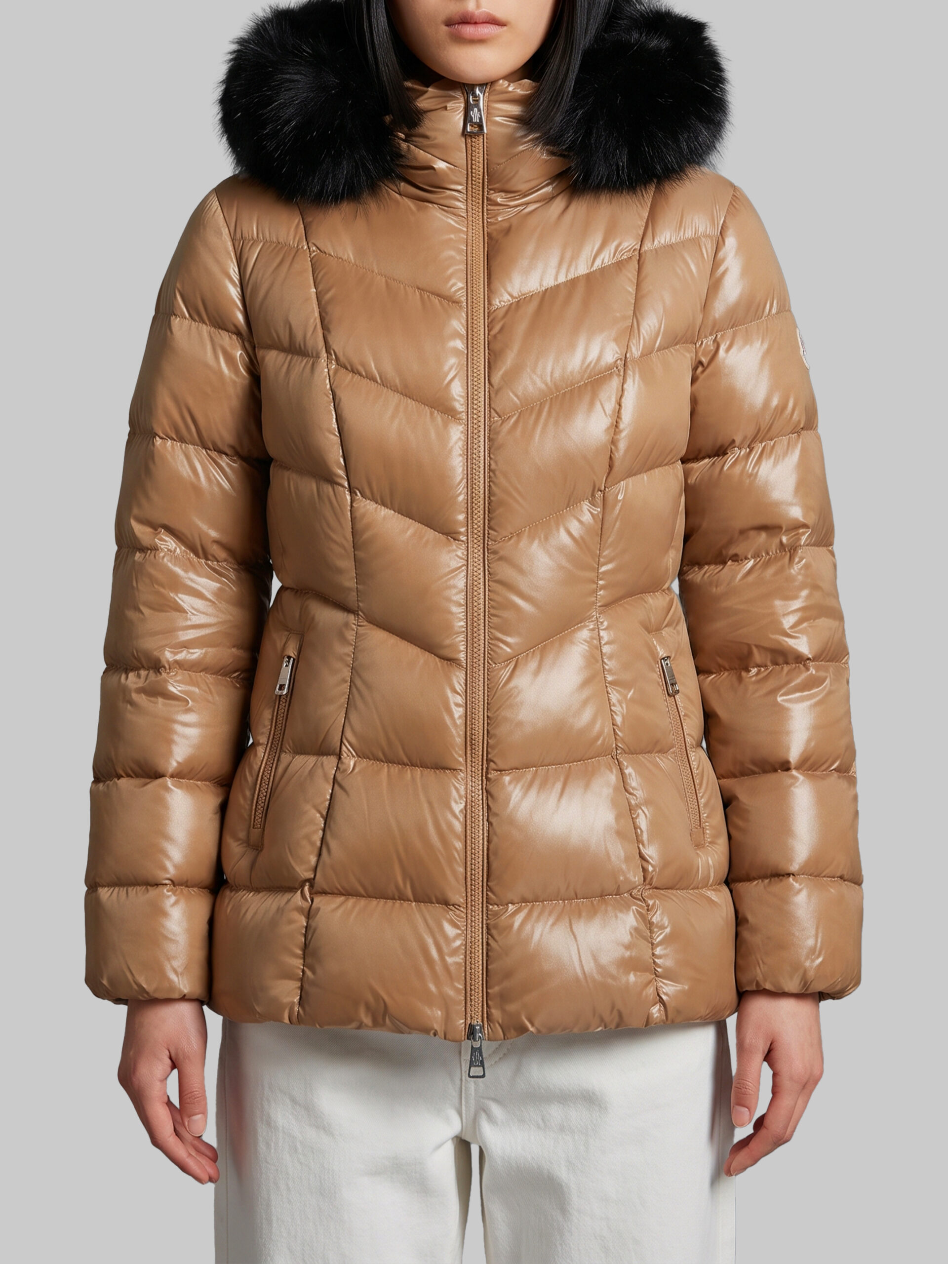 Moncler Short Fulmar down jacket