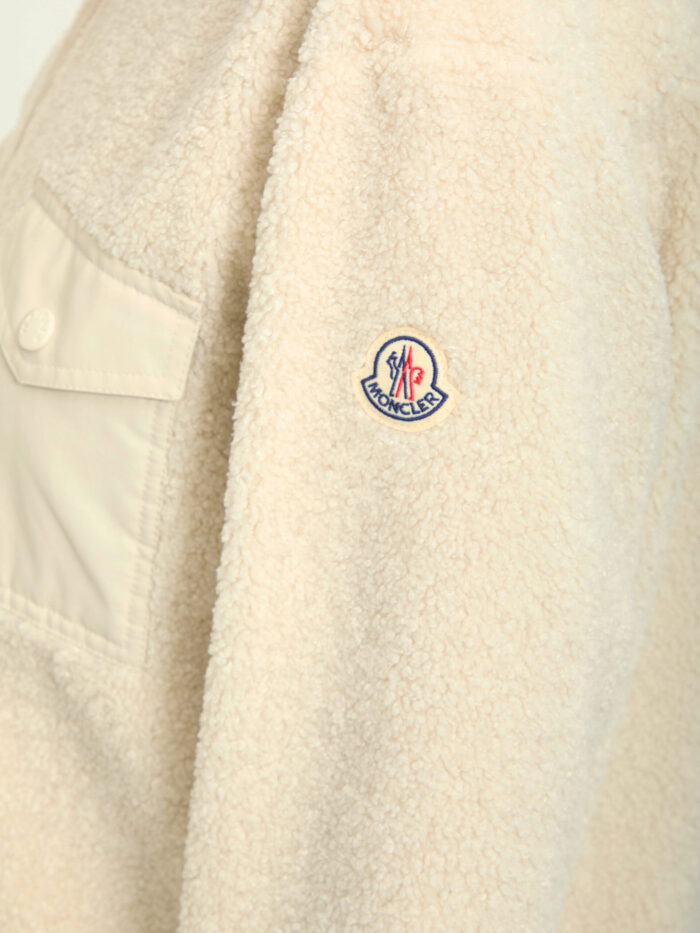 Moncler Teddy effect shirt