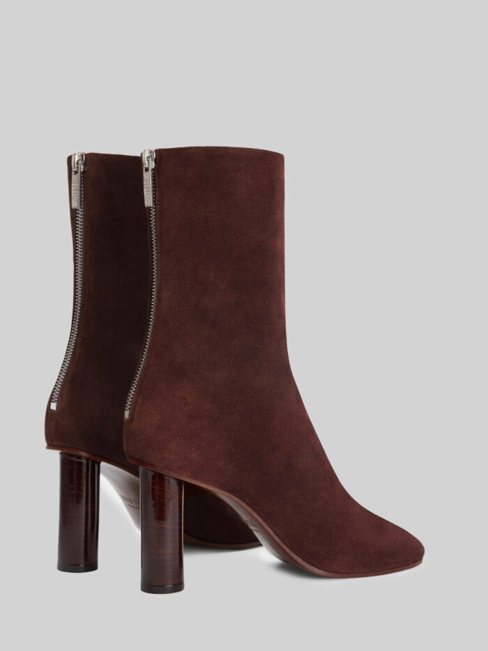Paris Texas Chocolate Alice ankle boots 85