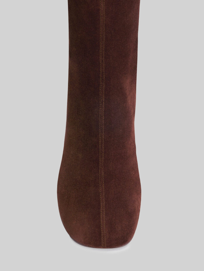 Paris Texas Chocolate Alice ankle boots 85