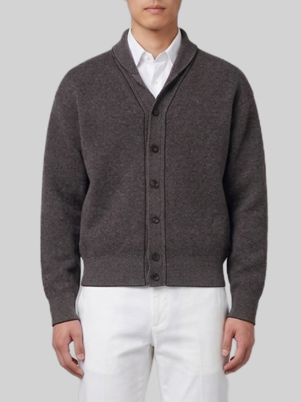 Jacquemus Pelota cardigan in wool and cashmere