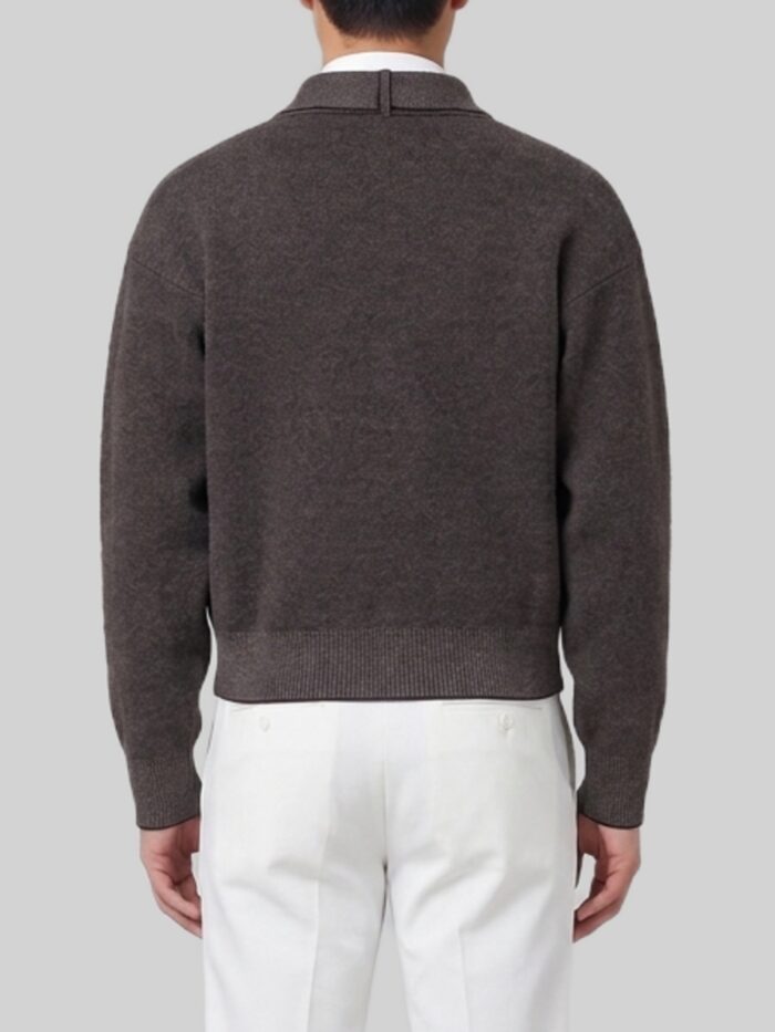 Jacquemus Pelota cardigan in wool and cashmere