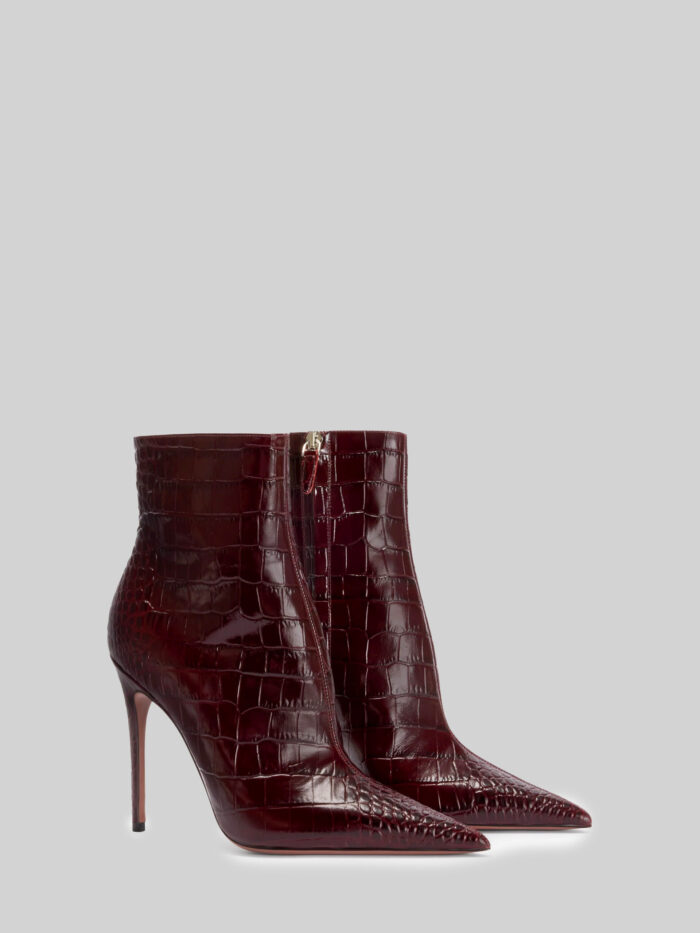 Paris Texas Vera 105 Rouge Noir ankle boots