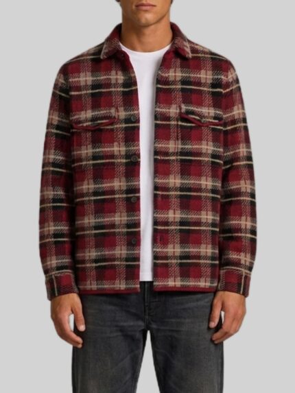 Guest In Residence Plaid work shirt