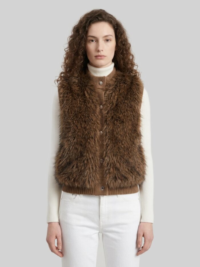 moncler padded wool vest Moncler Padded wool vest