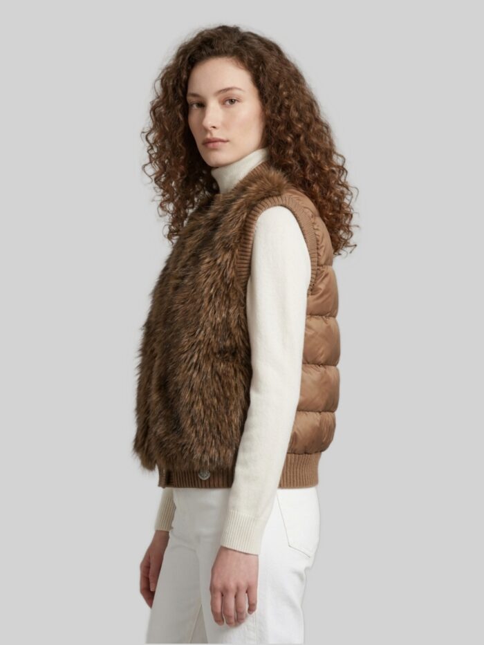 Moncler Padded wool vest