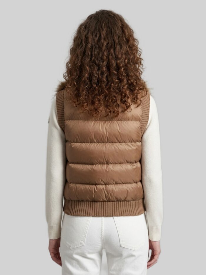 Moncler Padded wool vest