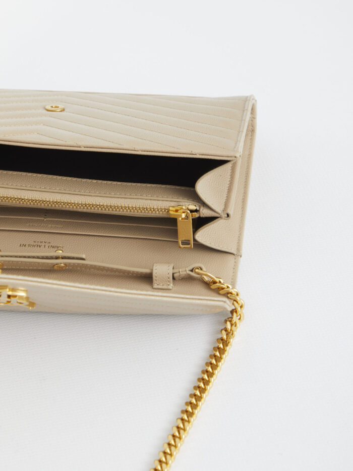 Saint Laurent Cassandre pouch matelassé