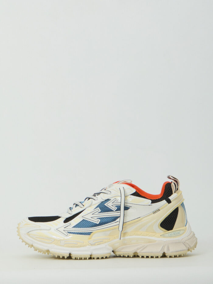 Off White Be Right Back worn-out sneakers