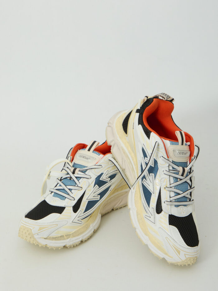 Off White Be Right Back worn-out sneakers