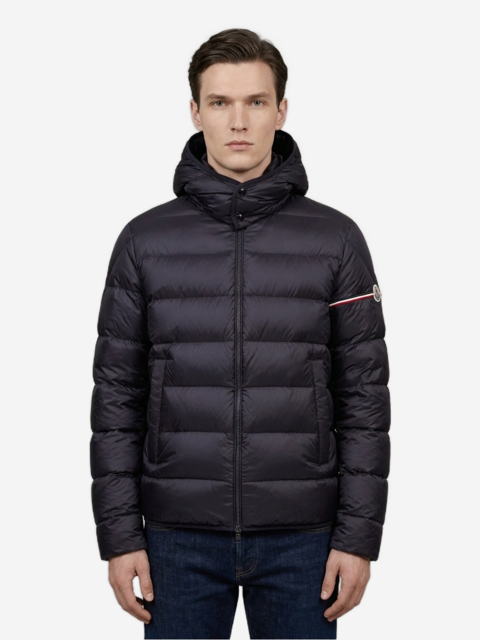 Moncler Short Ravenlock down jacket
