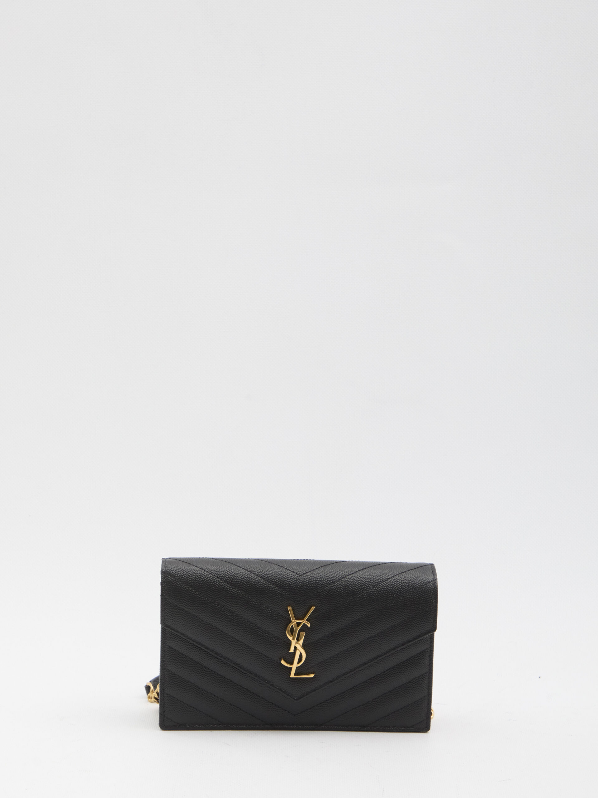Saint Laurent Envelope clutch with chain