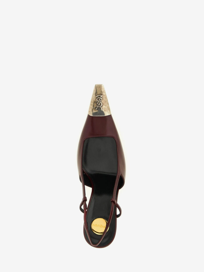 Saint Laurent Jeanne slingback pumps
