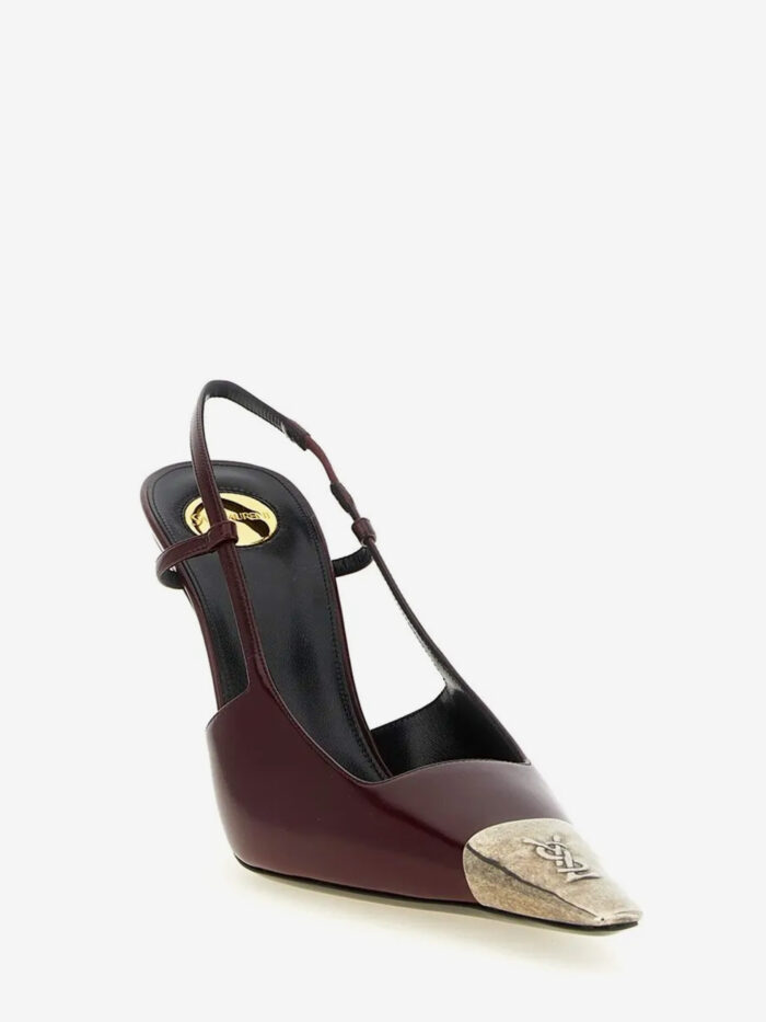 Saint Laurent Jeanne slingback pumps