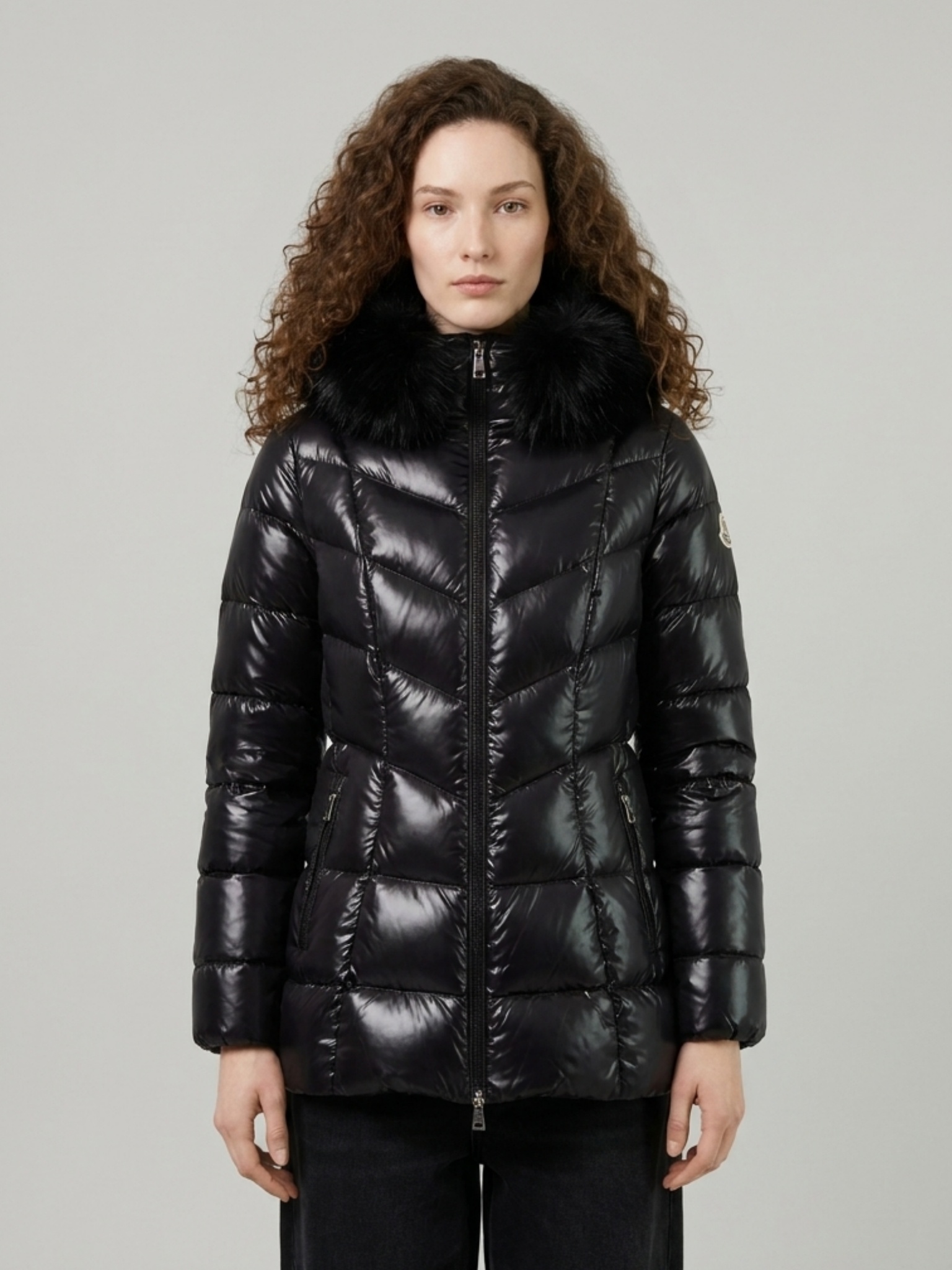 Moncler Short Fulmar down jacket