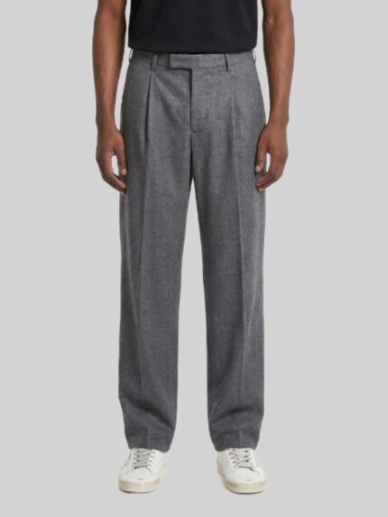 Pt Torino Samuel trousers in wool drill