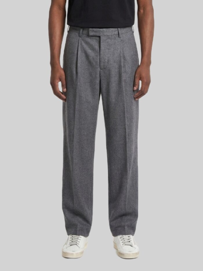 pt torino samuel trousers in wool drill Pt Torino Samuel trousers in wool drill