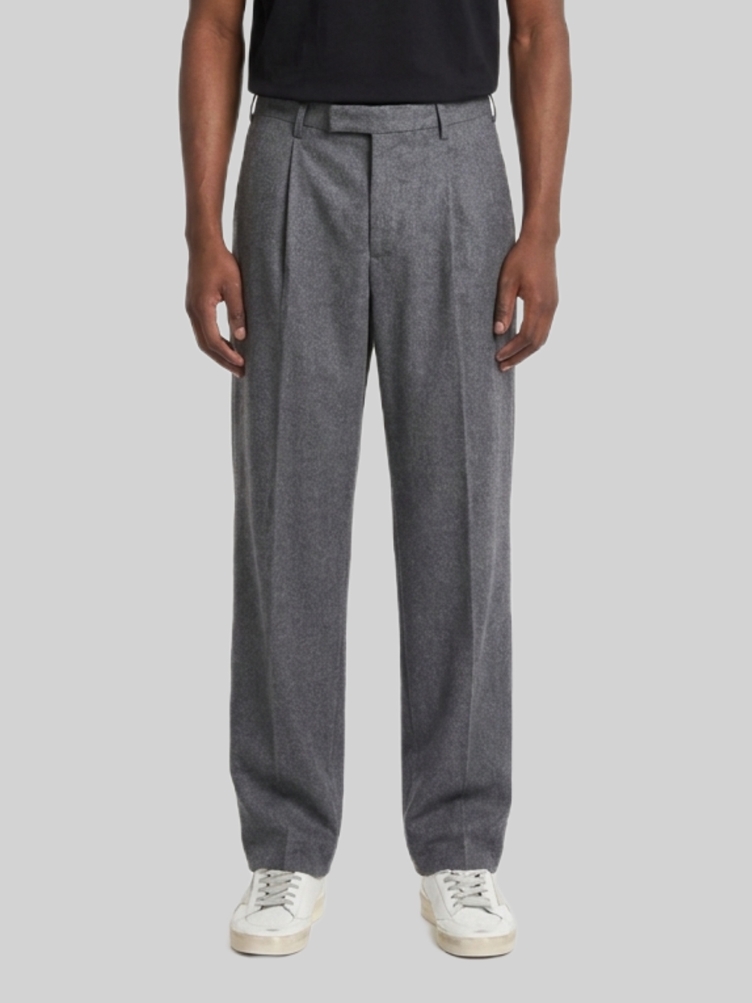 Pt Torino Samuel trousers in wool drill
