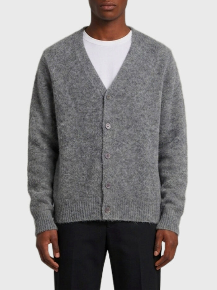 ami paris cardigan ami de coeur in alpaca Ami Paris Cardigan Ami de Coeur in alpaca