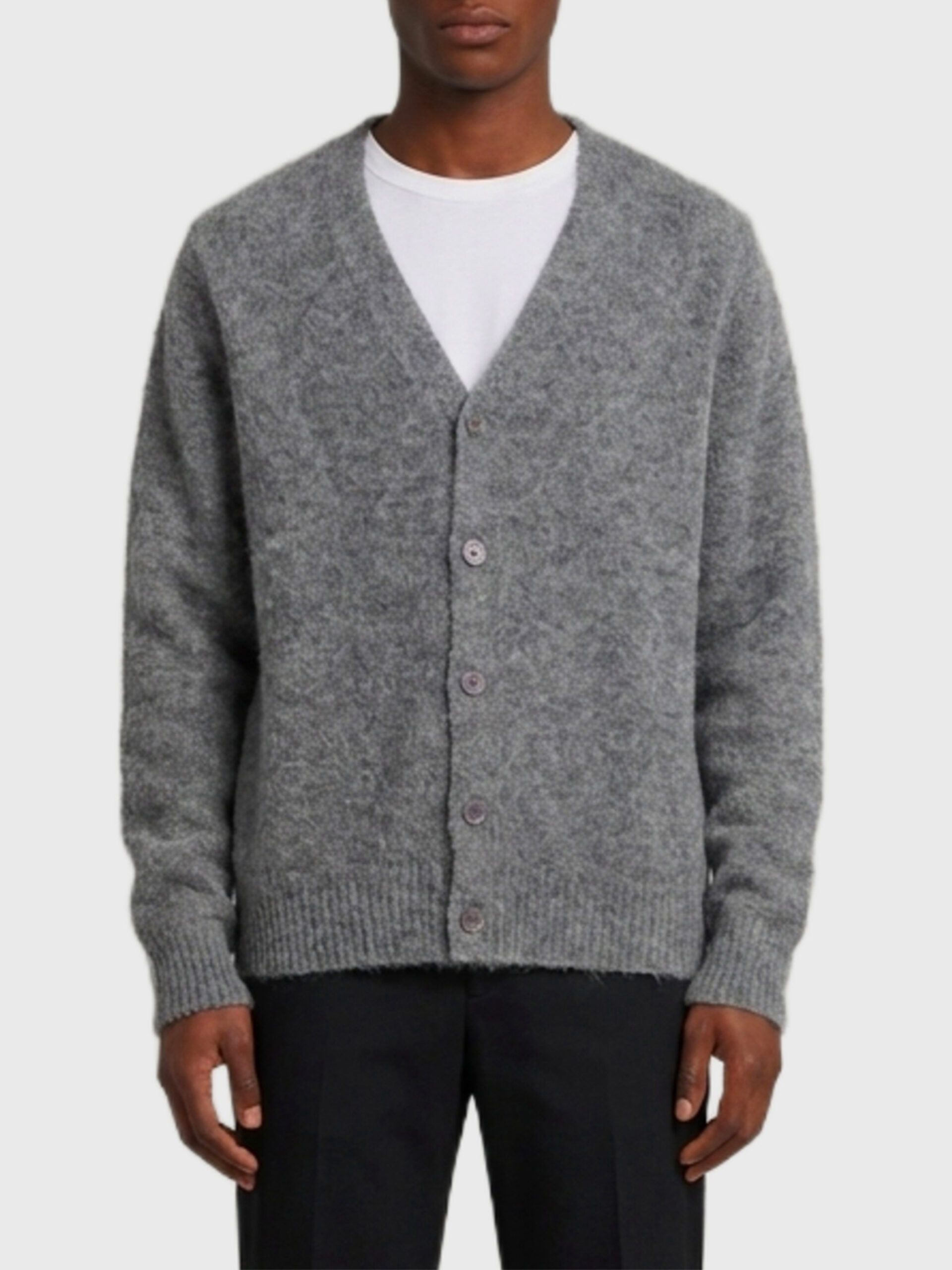 Ami Paris Cardigan Ami de Coeur in alpaca