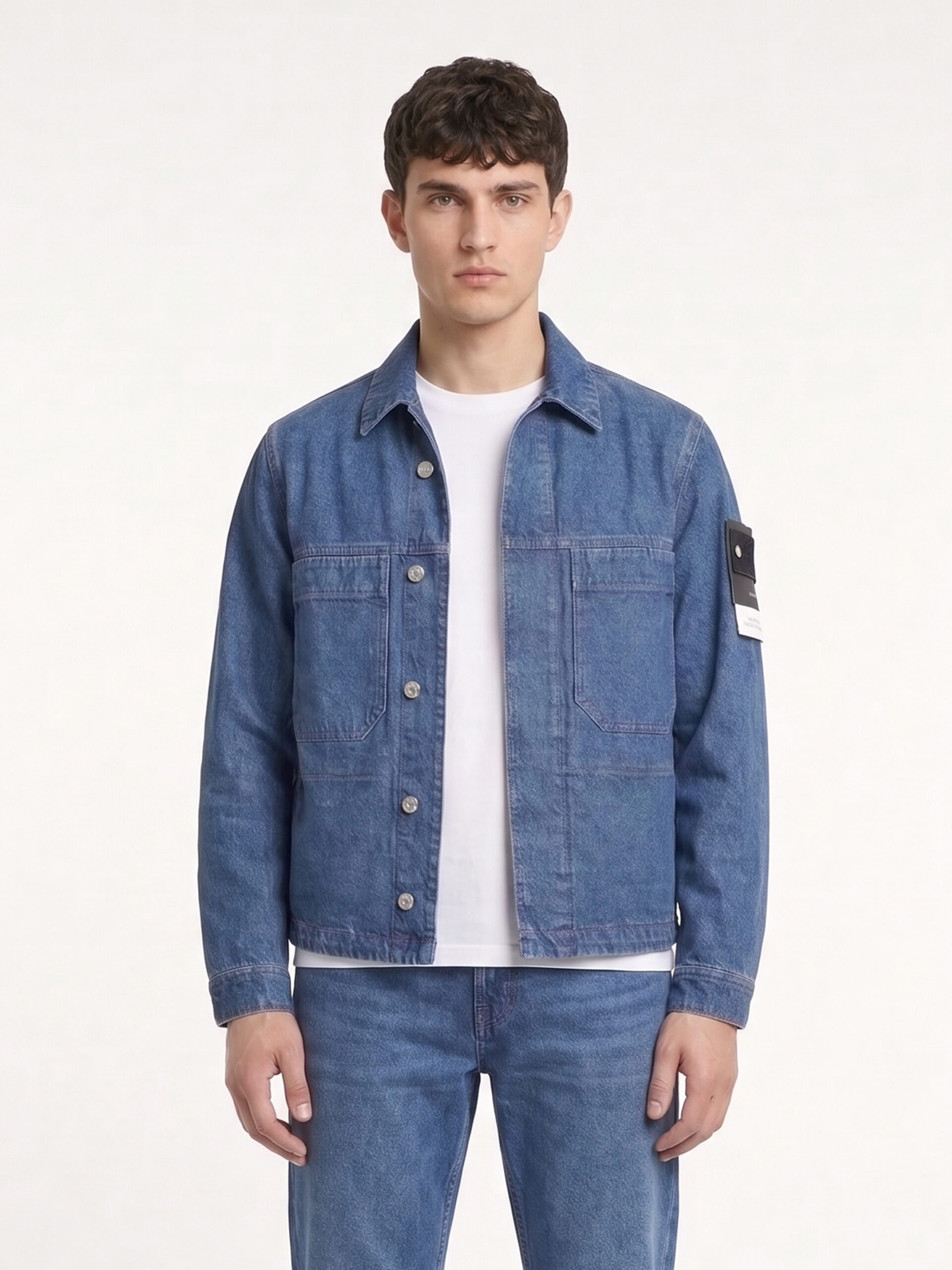 Stone Island Indigo Denim jacket