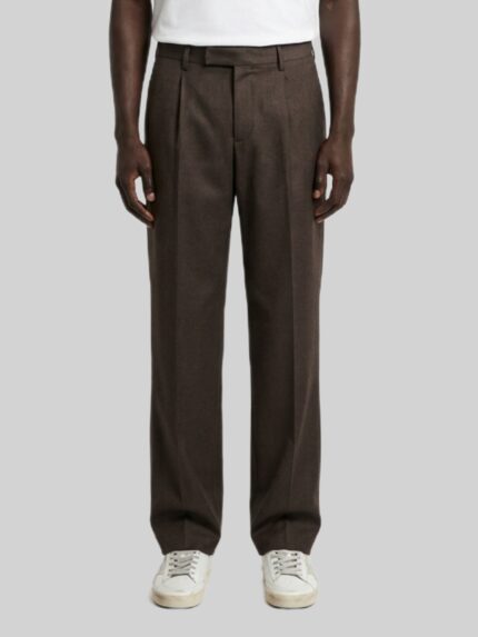 Pt Torino Samuel trousers in wool drill