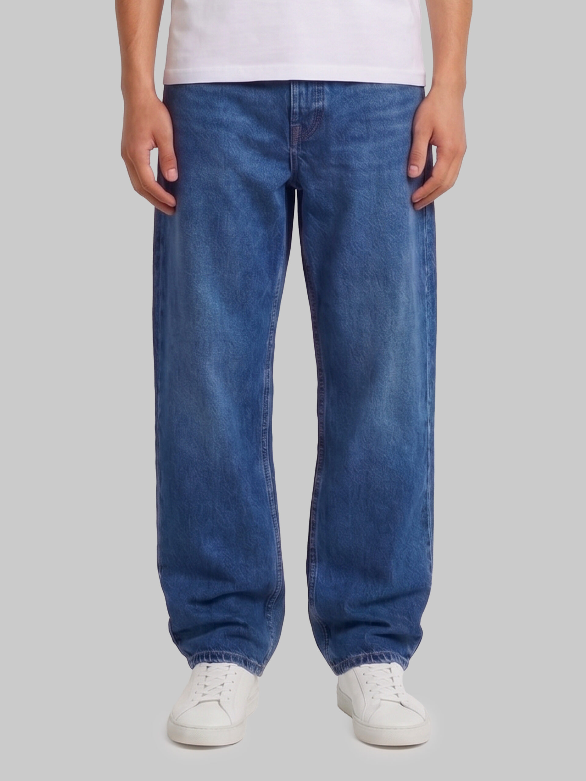 Stone Island Indigo Denim jeans loose fit