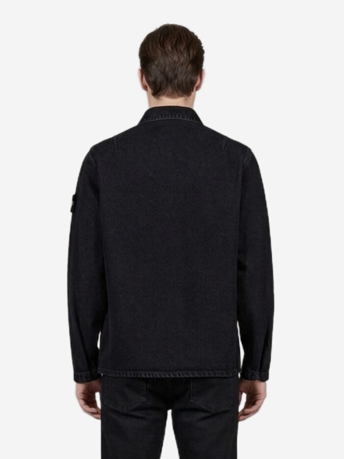Stone Island Black Denim overshirt