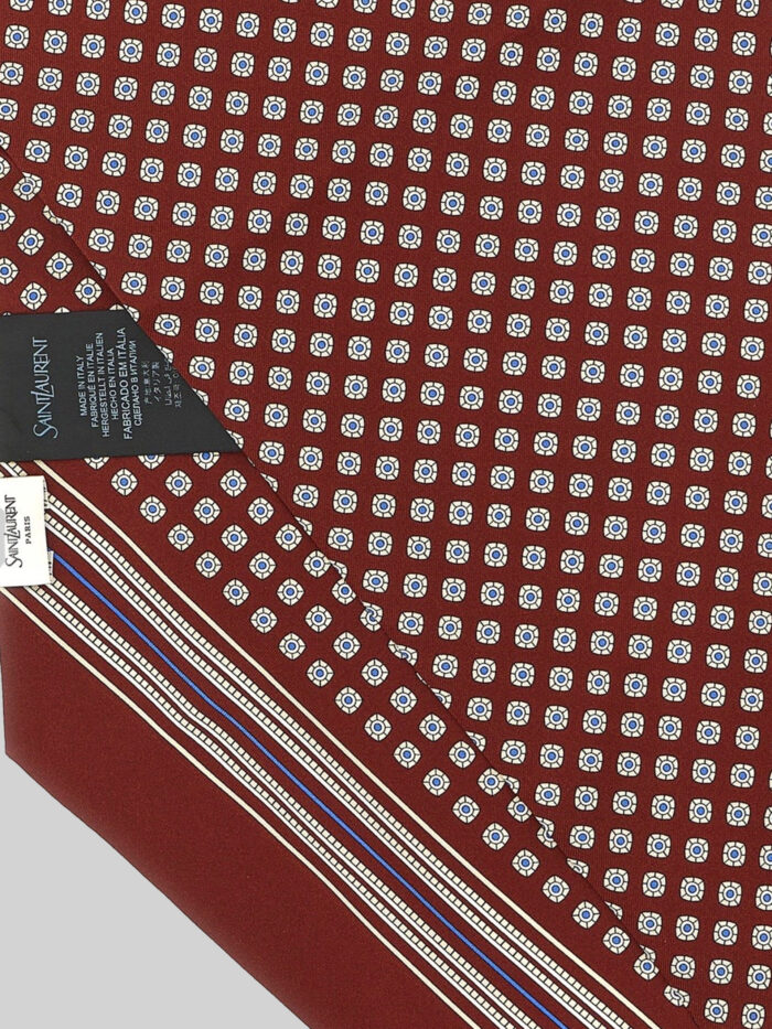 Saint Laurent Lavallière scarf in silk twill