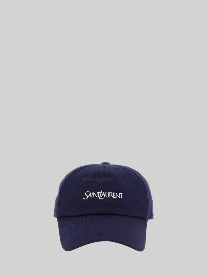Saint Laurent Baseball cap in cotton gabardine