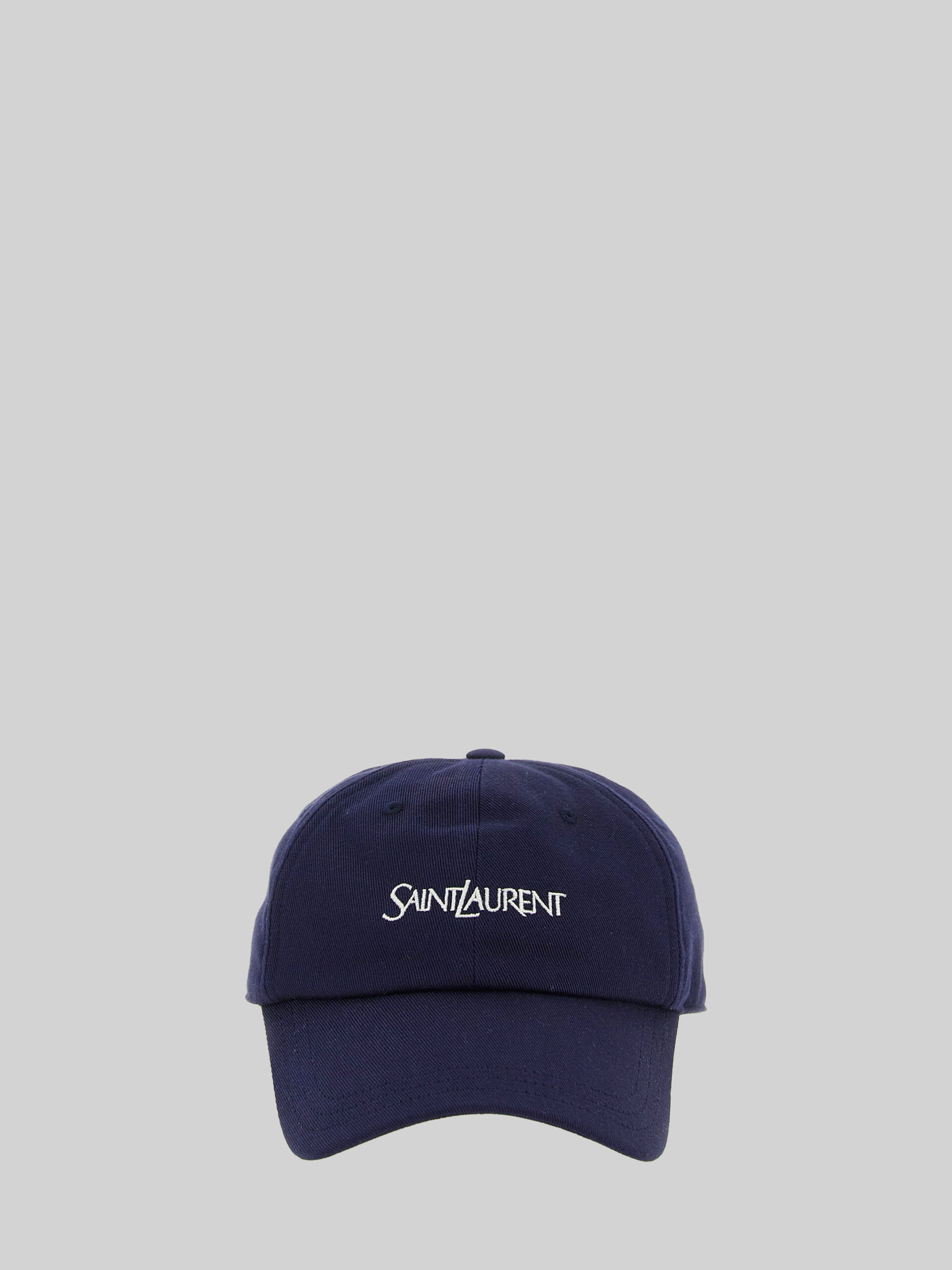 Saint Laurent Baseball cap in cotton gabardine