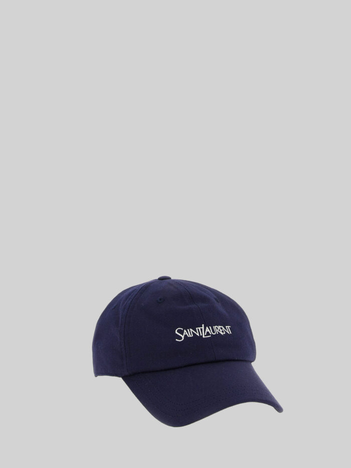 Saint Laurent Baseball cap in cotton gabardine