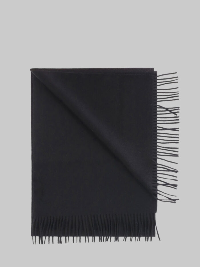 Saint Laurent Black cashmere scarf