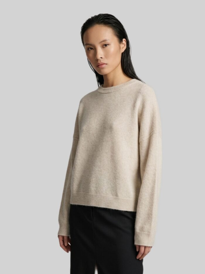 Loulou De Saison Stone Tristan sweater