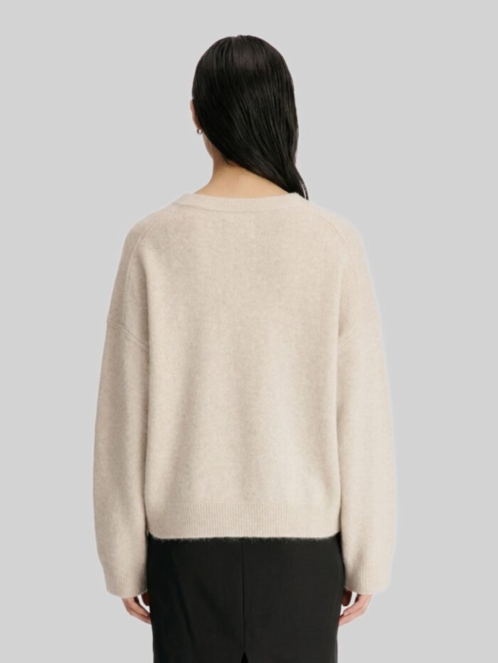 Loulou De Saison Stone Tristan sweater