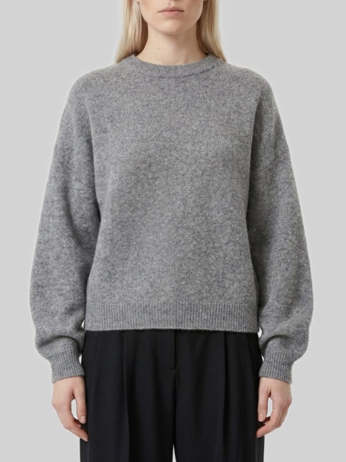 loulou de saison anthracite tristan sweater Loulou De Saison Anthracite Tristan sweater