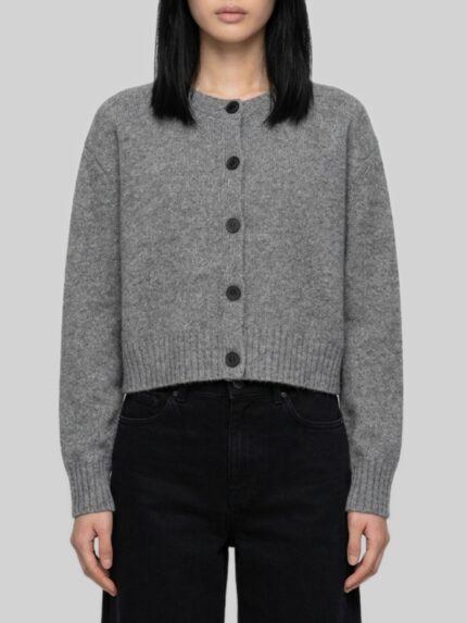 Loulou De Saison Anthracite Remus cardigan