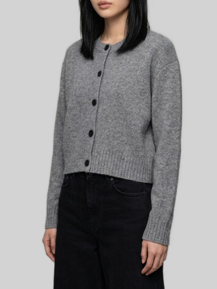 Loulou De Saison Anthracite Remus cardigan