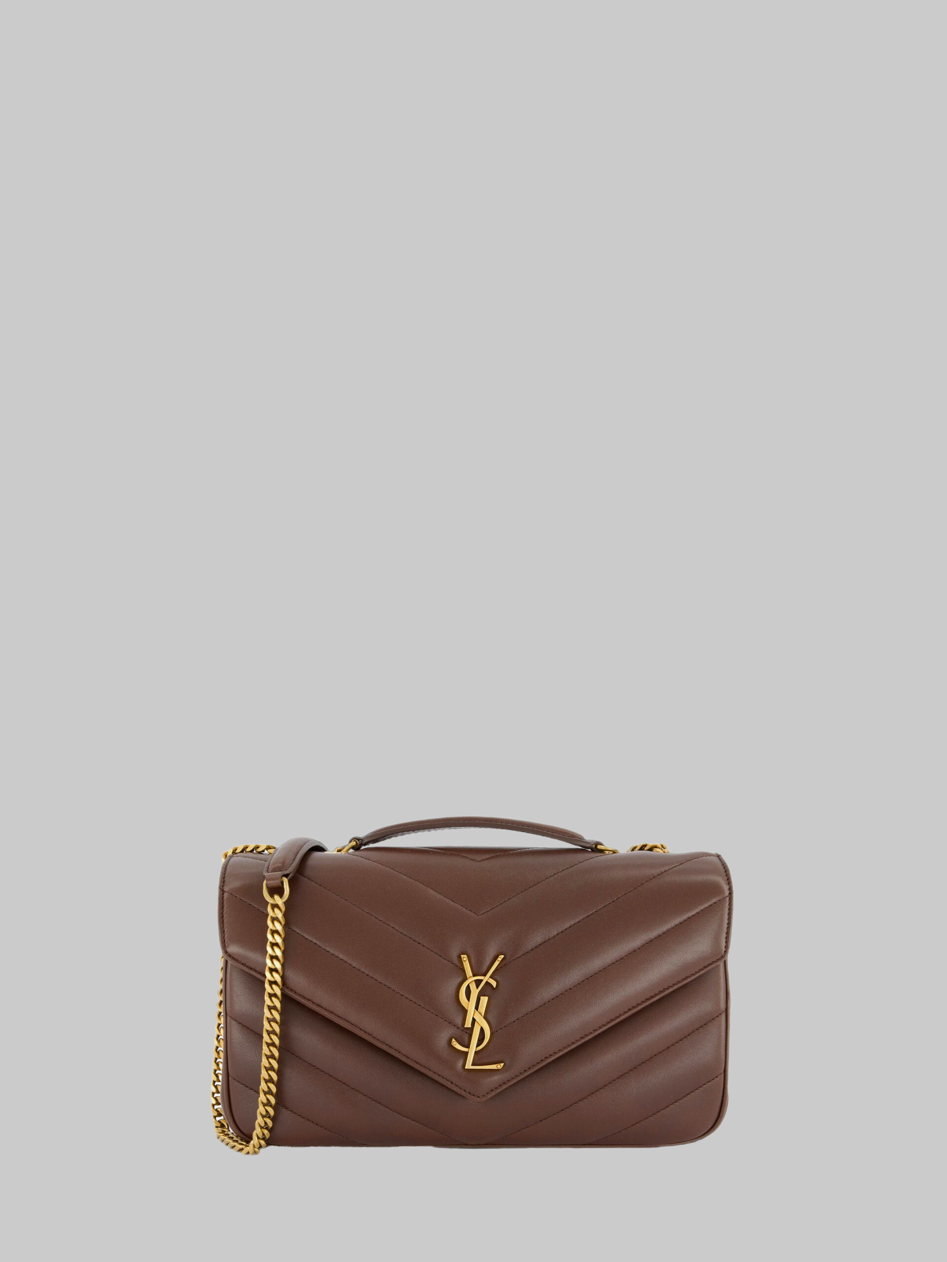 Saint Laurent Medium Loulou bag in quilted leather