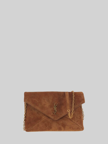 Saint Laurent Small Cassandre chain pouch
