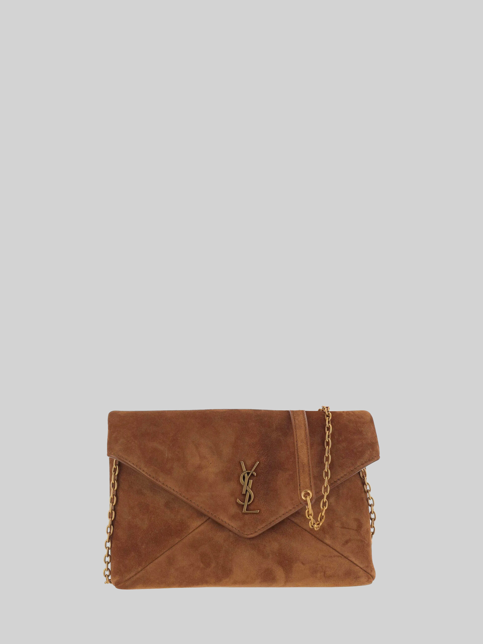 Saint Laurent Small Cassandre chain pouch