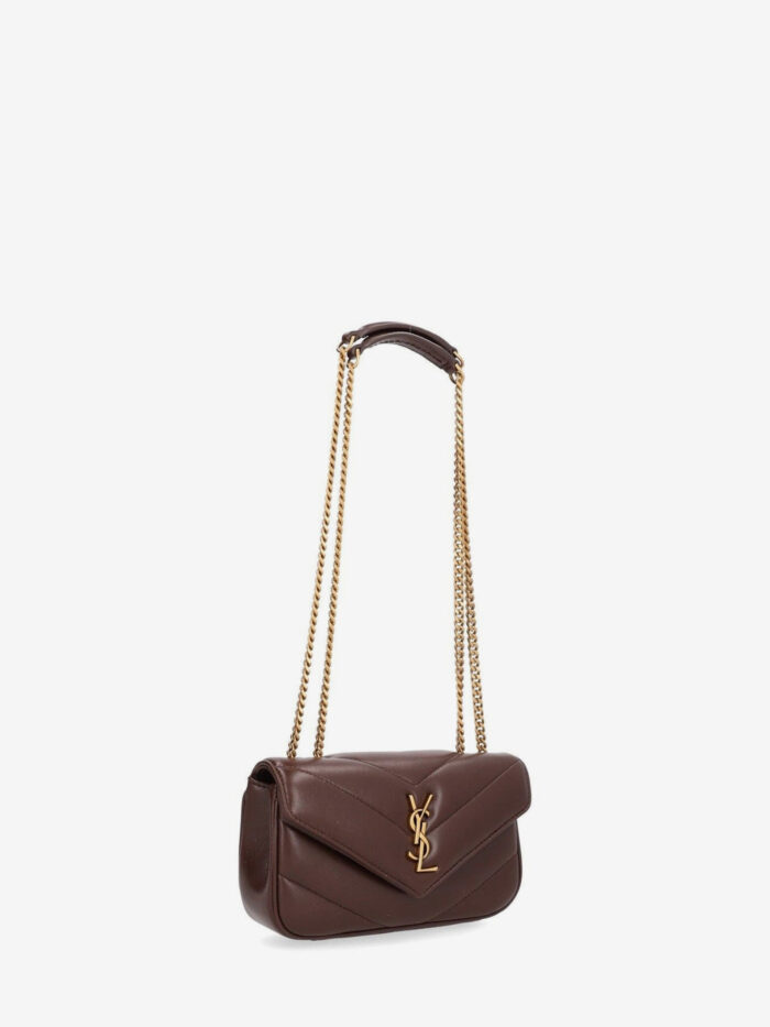 Saint Laurent Brown Loulou mini bag