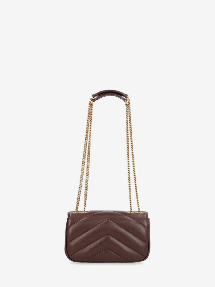 Saint Laurent Brown Loulou mini bag