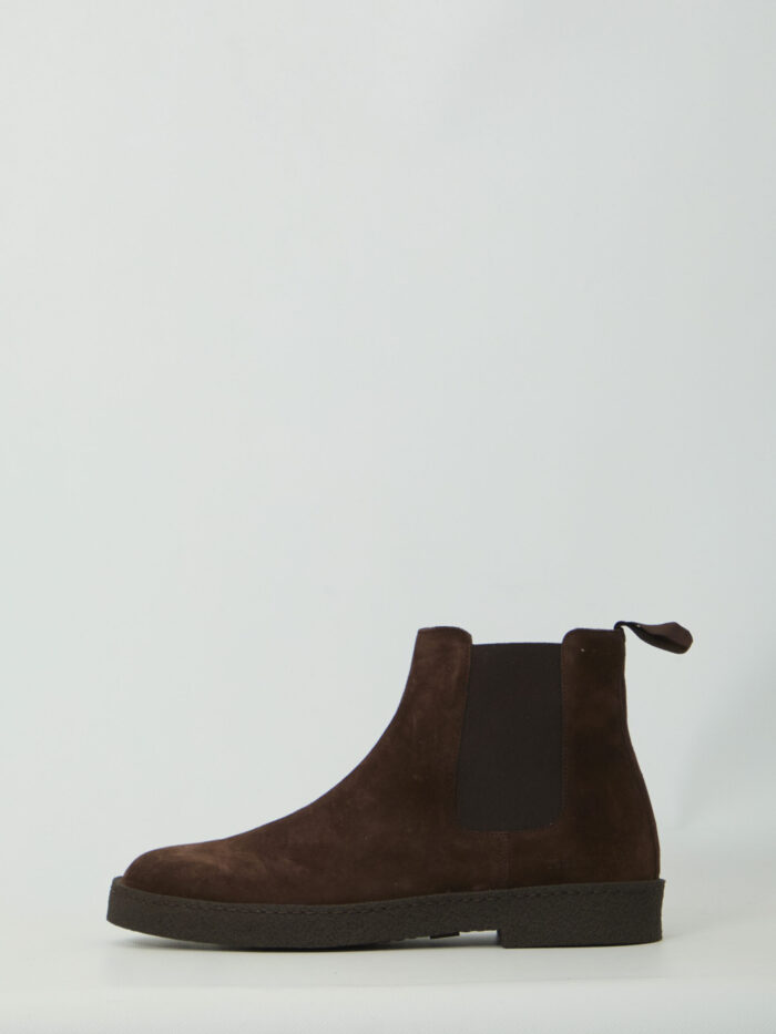 Common Projects Dark brown suede Chelsea boots