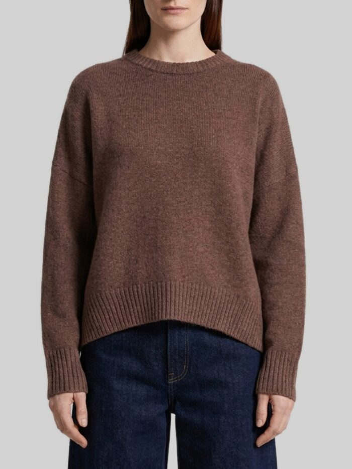 loulou de saison anton coffee sweater Loulou De Saison Anton coffee sweater