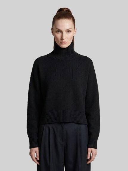Loulou De Saison Black Jonah turtleneck sweater