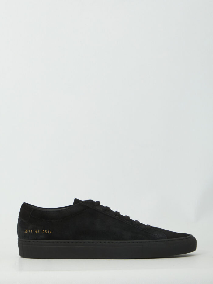 common projects off black suede achilles premium sneakers Common Projects Off black suede Achilles Premium sneakers