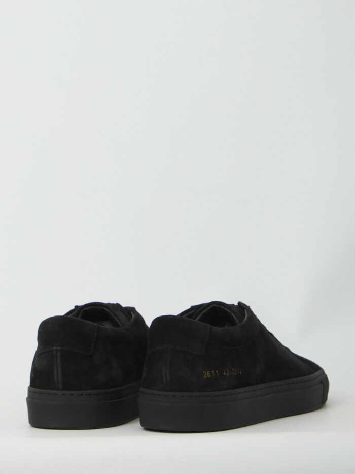 Common Projects Off black suede Achilles Premium sneakers